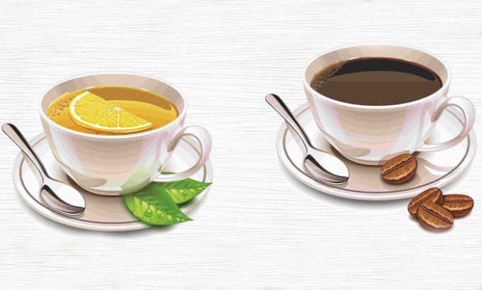 При панкреатите нельзя пить крепкий кофе и чай