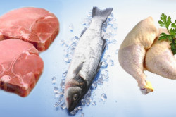 Нежирное мясо и рыба при реактивном панкреатите